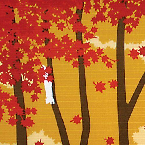 Maeda Senko Cotton Furoshiki Bento Lunch Cloth (Autumn Leaves) Furoshikis