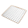 Marujyu Stainless Steel Barbecue Grill Intercrimp Woven Wire Mesh for Hida Konro Barbecue Grill Mesh