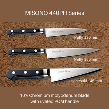 Misono 440PH Petty Knife with POM Handle Petty Knives