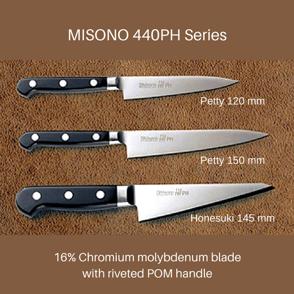 Misono 440PH Petty Knife with POM Handle Petty Knives