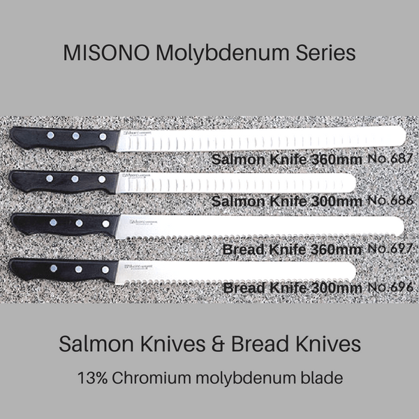 Misono Molybdenum Fruit Knife with Wooden Saya Sheath