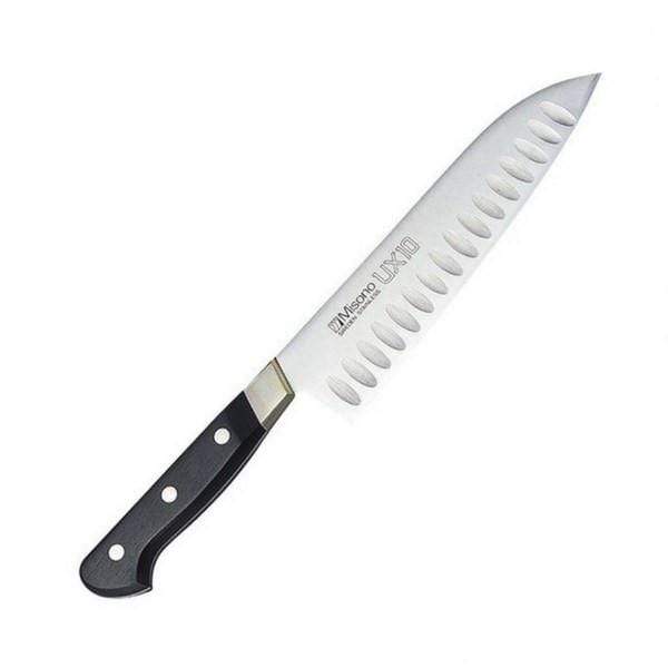Misono UX10 Santoku Knife (Hollow Edge) Santoku Knives