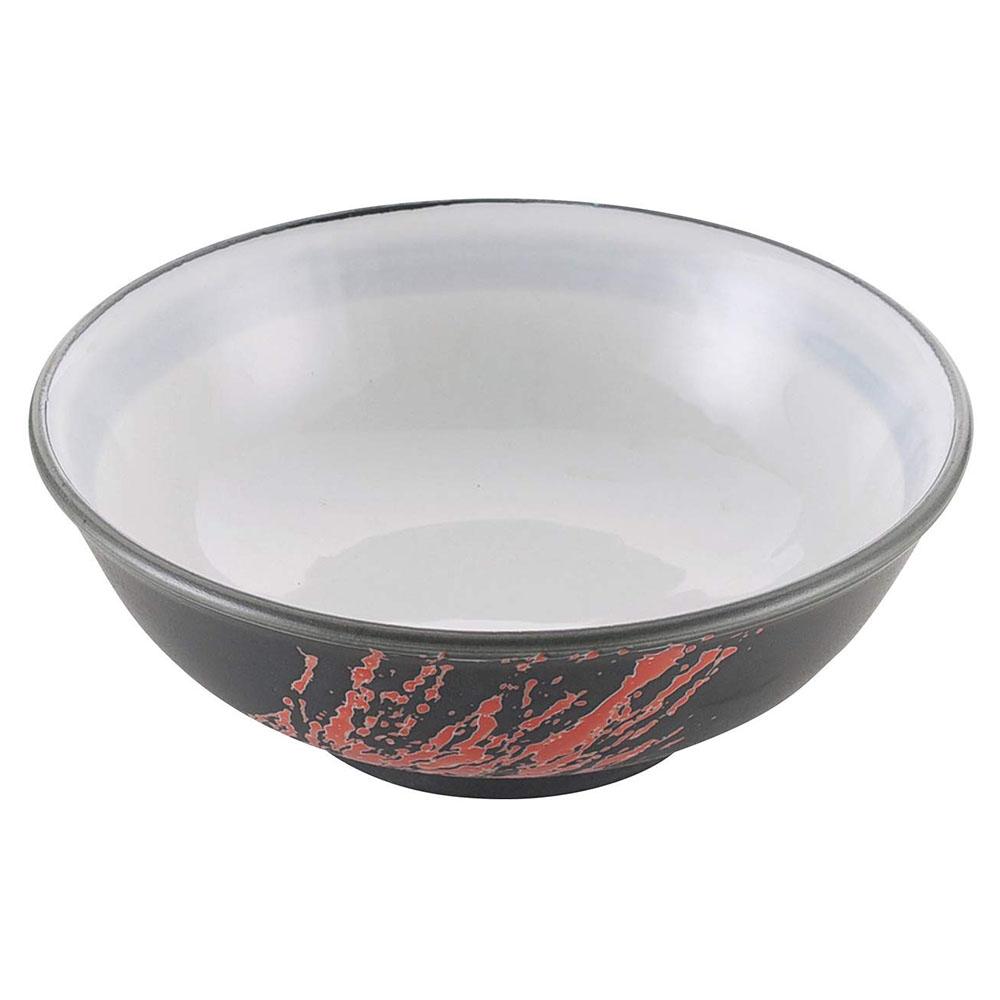 EBM Porcelain Rolled Rim Ramen Noodle Soup Bowl
