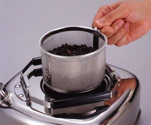 Sugiyama Stainless Steel Cuboid-Shaped StacKing Induction Kettle with Strainer 1.1L Kettles