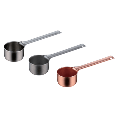 Takakuwa Stainless Steel Coffee Measuring Spoon with Long Handle (3 Colours) Measuring Spoons