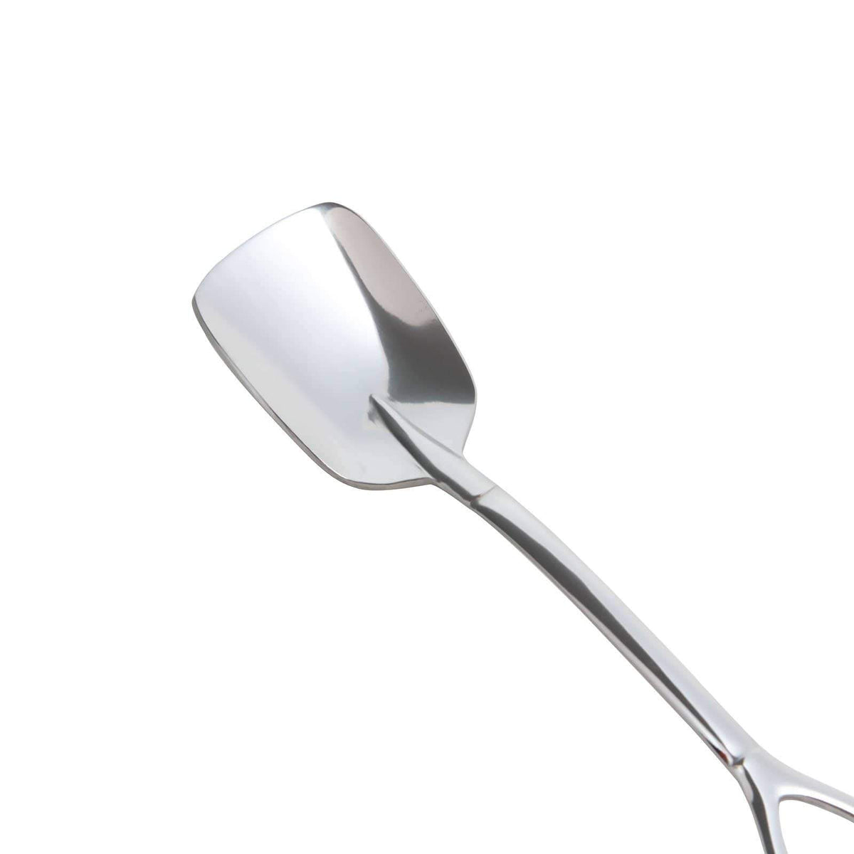 Takeda Garden Shovel Shaped Stainless Steel Ice Cream Spoon 11.5cm (Square Head) (Mirror Finish) Loose Cutlery