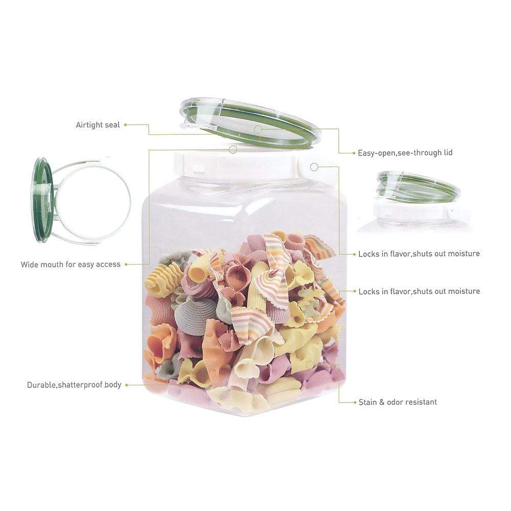 Takeya Freshlok Airtight Storage Square Container with Handle (2 Sizes) Food Containers