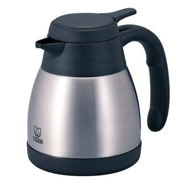 Tiger Stainless Steel Vacuum Carafe with Lever Action 0.6L Thermal Carafes