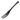 Todai Nukumori Aluminium Dessert Fork Black Forks