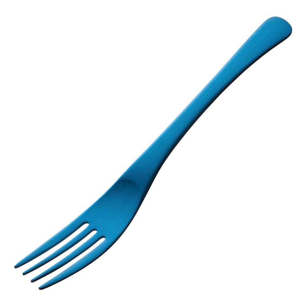 Todai Nukumori Aluminium Dessert Fork Blue Forks