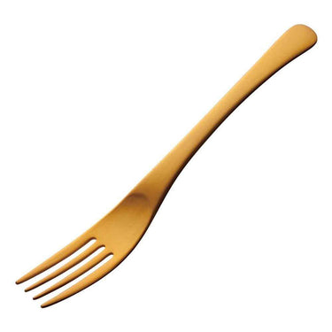Todai Nukumori Aluminium Dessert Fork Gold Forks