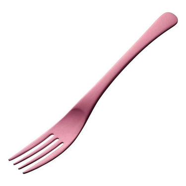 Todai Nukumori Aluminium Dessert Fork Pink Forks
