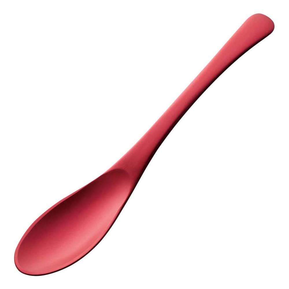 Todai Nukumori Aluminium Dessert Spoon Red Spoons