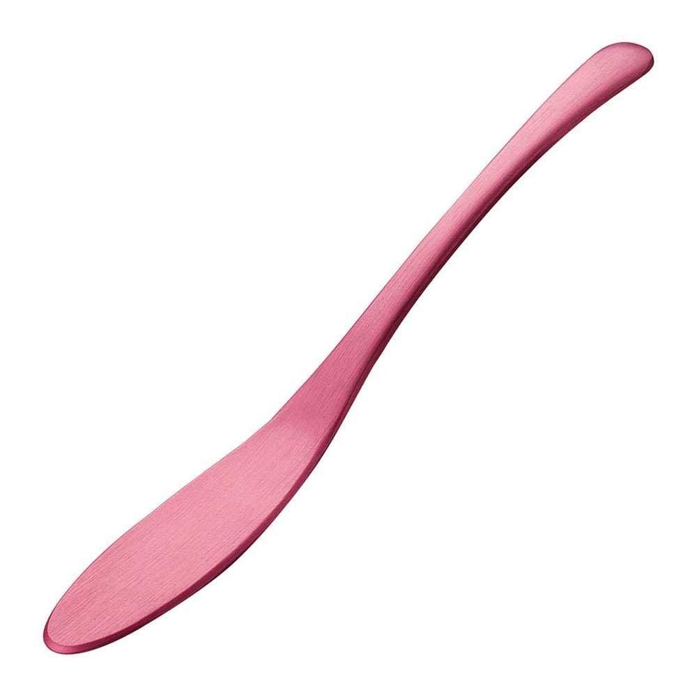 Todai Nukumori Aluminium Flat Spoon Pink Spoons