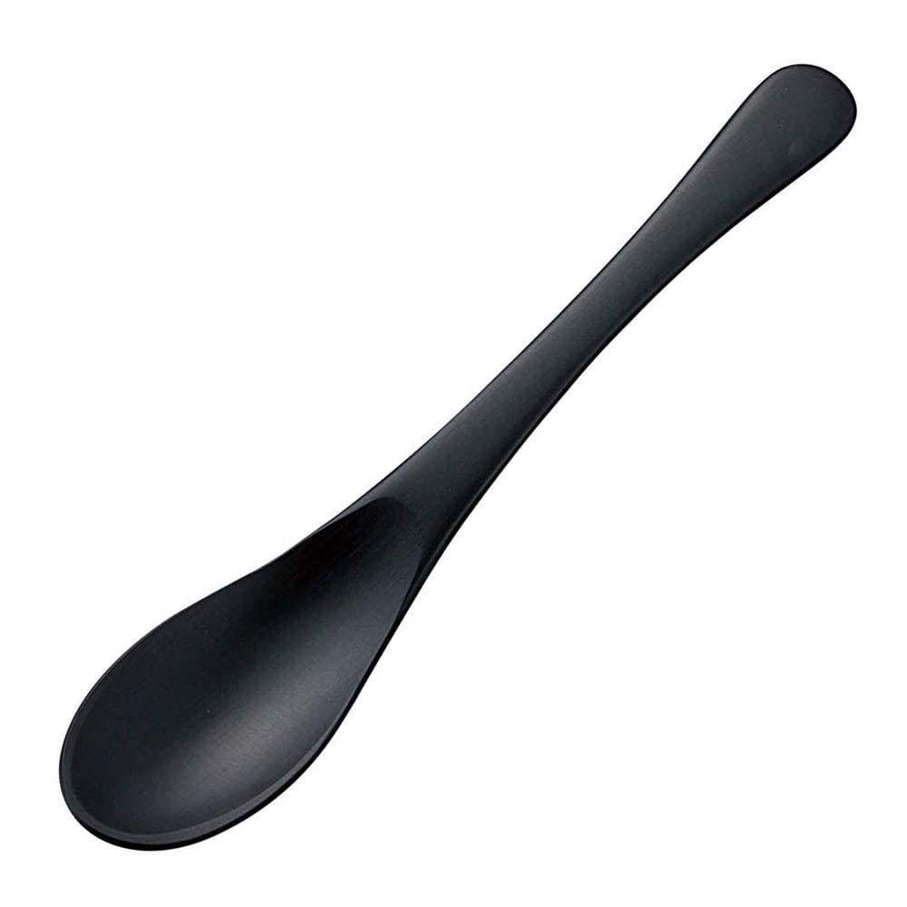Todai Nukumori Aluminium Tea Spoon Black Spoons