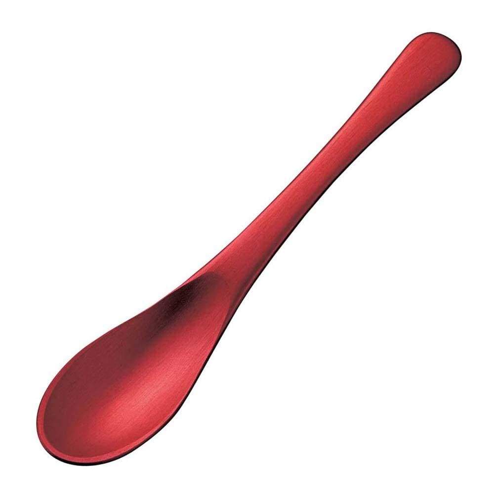 Todai Nukumori Aluminium Tea Spoon Red Spoons