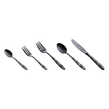 Todai Rikyu Black Rose Pattern Cake Fork Forks