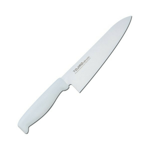 Tojiro Color MV Gyuto Knife with Elastomer Handle (6 Colours) Gyuto 180mm / White Gyuto Knives