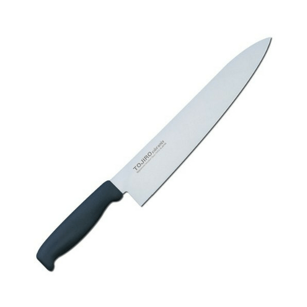 Tojiro Color MV Gyuto Knife with Elastomer Handle (6 Colours) Gyuto 270mm / Black Gyuto Knives