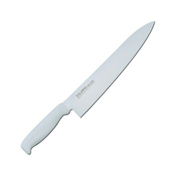 Tojiro Color MV Gyuto Knife with Elastomer Handle (6 Colours) Gyuto 270mm / White Gyuto Knives