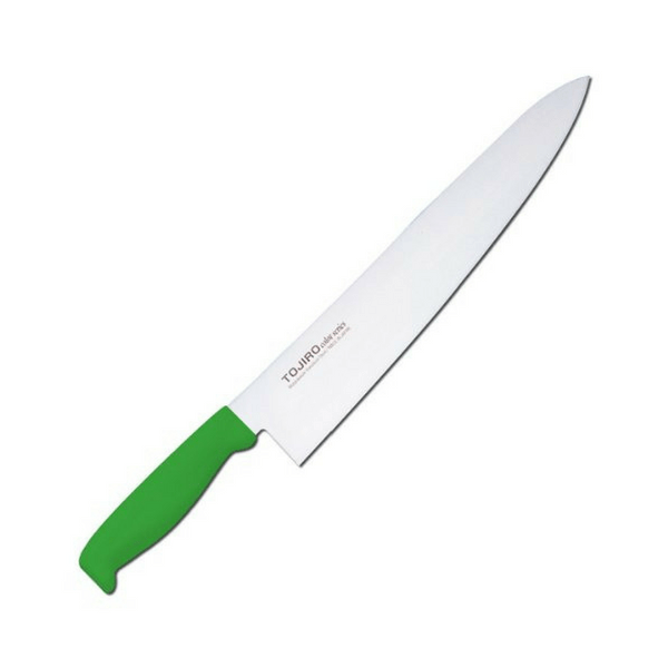 Tojiro Color MV Gyuto Knife with Elastomer Handle (6 Colours) Gyuto 300mm / Green Gyuto Knives