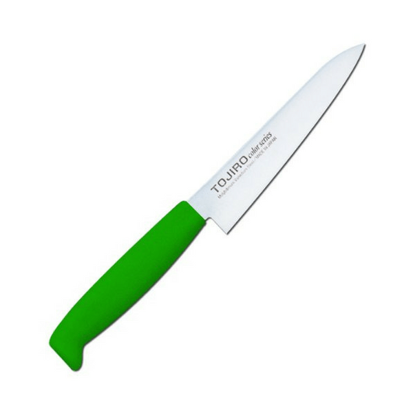Tojiro Color MV Petty Knife with Elastomer Handle (6 Colours) Petty 120mm / Green Petty Knives