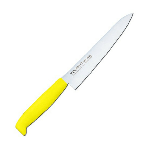 Tojiro Color MV Petty Knife with Elastomer Handle (6 Colours) Petty 150mm / Yellow Petty Knives