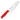 Tojiro Color MV Santoku with Elastomer Handle (6 Colours) Red Santoku Knives