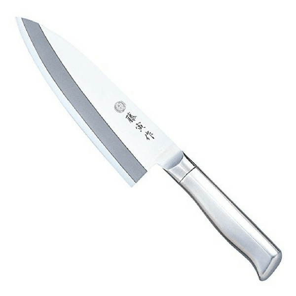 Tojiro Fujitora DP 2-Layer Deba Knife with Stainless Steel Handle for Left Handed Deba 165mm (FU-636L) Deba Knives