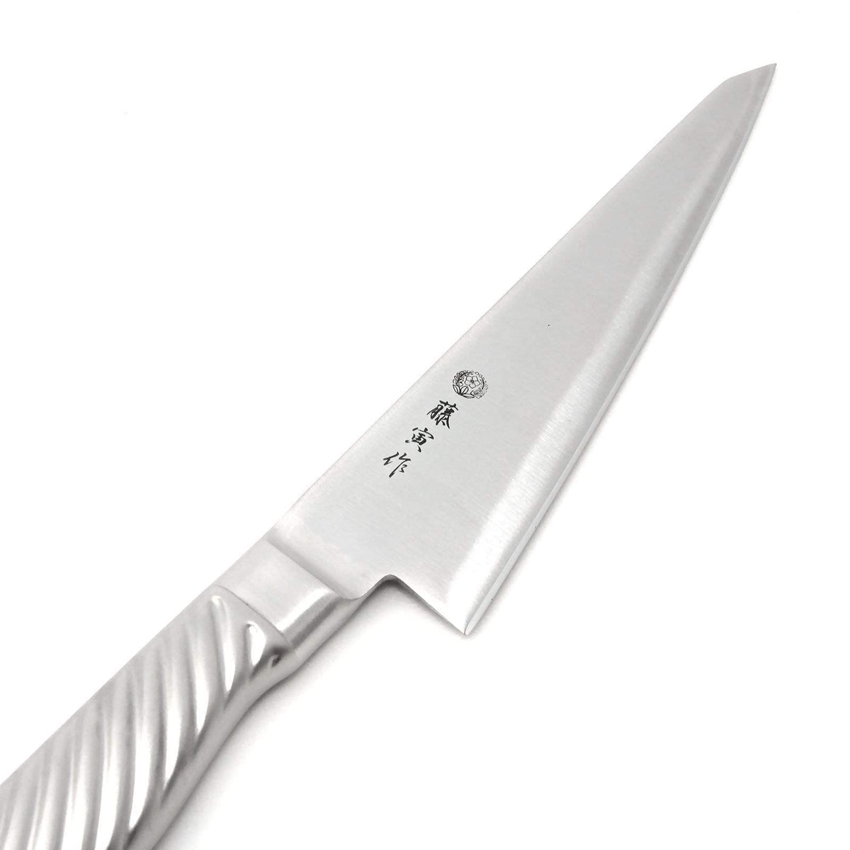 Tojiro Fujitora DP 2-Layer Honesuki Knife with Stainless Steel Handle 150mm FU-885 Honesuki Knives