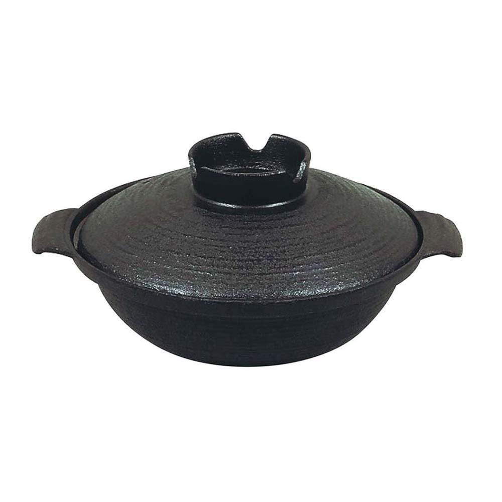Wadasuke Stainless Steel Induction Shabu Shabu Hot Pot with Divider (Brass  Handle)