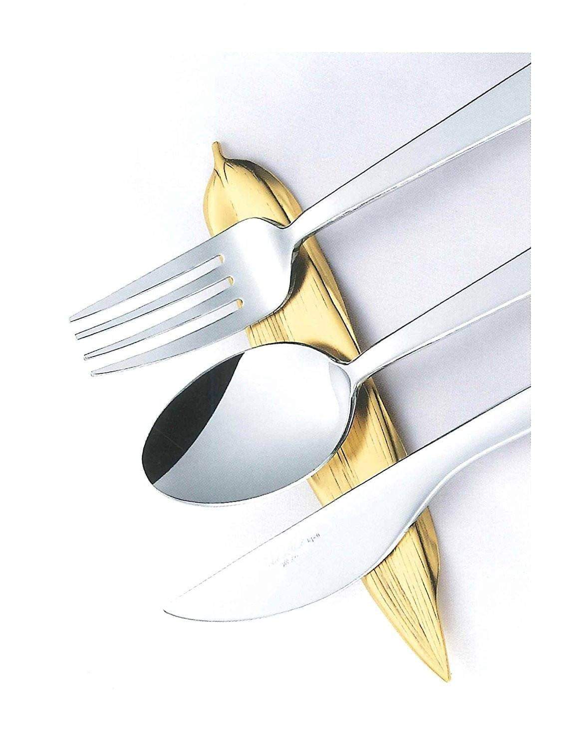 Tsubame Shinko Stainless Steel Bamboo-Leaf-Shaped Cutlery Rest (2 Colours) Cutlery Rests