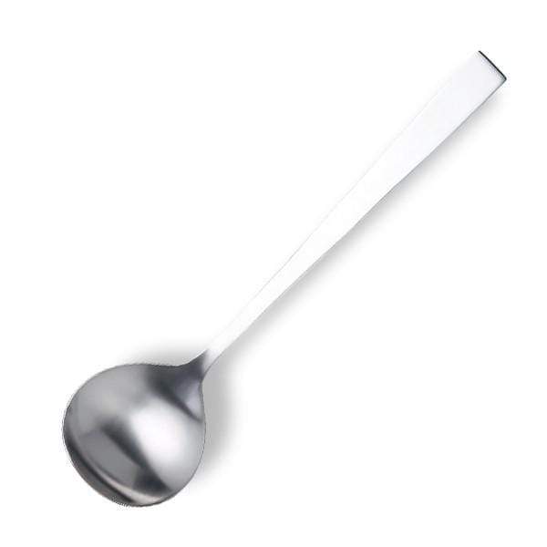 Tsubame Shinko SUNAO Stainless Steel Soup Spoon 16.8cm (Matt Finish) Loose Cutlery