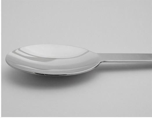 Tsubame Shinko TI-1 Stainless Steel Salad Serving Spoon 29.5cm Loose Cutlery