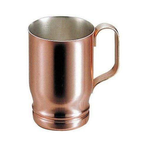 Wadasuke Copper 10 Oz. Iced Coffee Mug 300ml (1-Piece) Copper Drinkware
