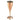 Wadasuke Copper 10 Oz. Tall Goblet with Brass Stem 280ml (1-Piece) Copper Drinkware