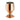 Wadasuke Copper 12 Oz. Goblet with Brass Ring 350ml (1-Piece) Copper Drinkware