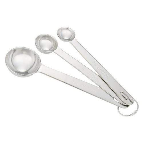Wadasuke Extra Thick Stainless Steel 3-Piece Measuring Spoon Set Measuring Spoons