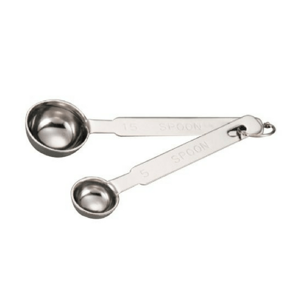 Yamagi Extra Thick Stainless Steel 2-Piece Measuring Spoon Set Measuring Spoons