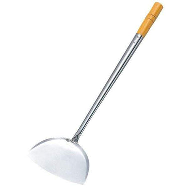 Yamagi Stainless Steel Wok Spatula (Chuan) with Wood Handle Wok Spatulas