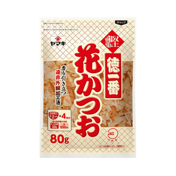 Yamaki Shaved Katsuobushi Bonito Flakes Zipper Pouch 80g Katsuobushi Bonito Flakes
